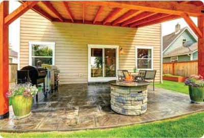 Can a Fire Pit be Under a Covered Patio?