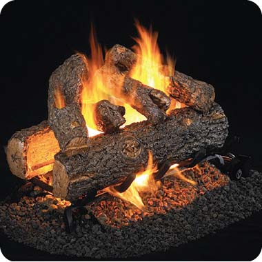 Peterson Real Fyre Outdoor Gas Logs