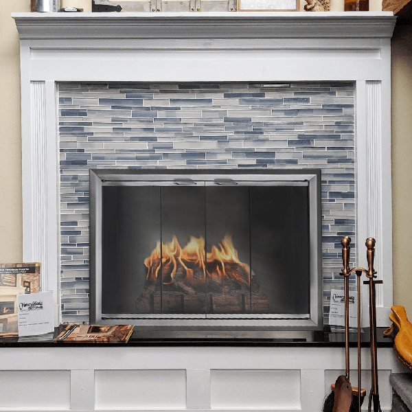 Masonry Custom Fireplace Doors - Apex