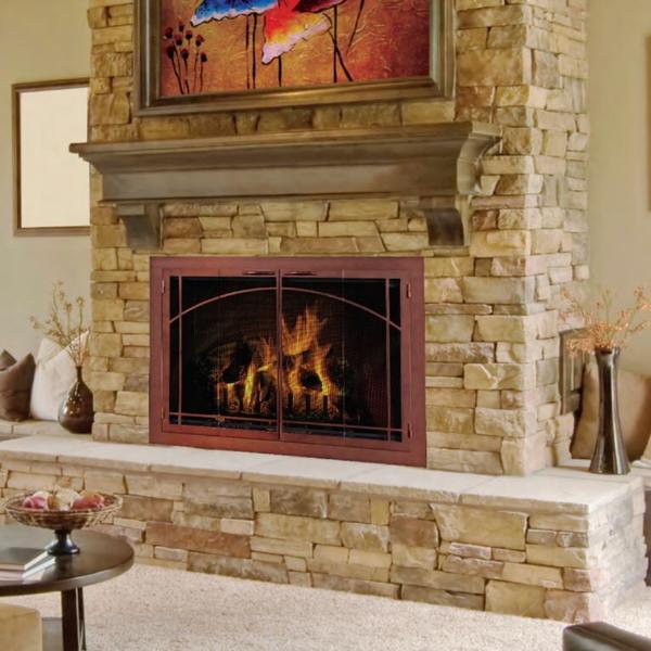 Masonry Custom Fireplace Doors - Carolina