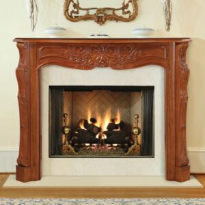 Pearl Deauville Fruitwood Mantel Surround [48" Interior Opening]