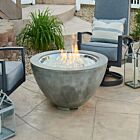 The Outdoor GreatRoom Company Natural Grey Cove 42" Round Gas Fire Pit Bowl - ships as a Propane Fire Pit and comes with a Natural Gas Conversion Kit (if needed)