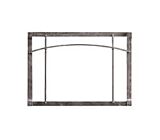 Forged Iron Inset - Arch, Black