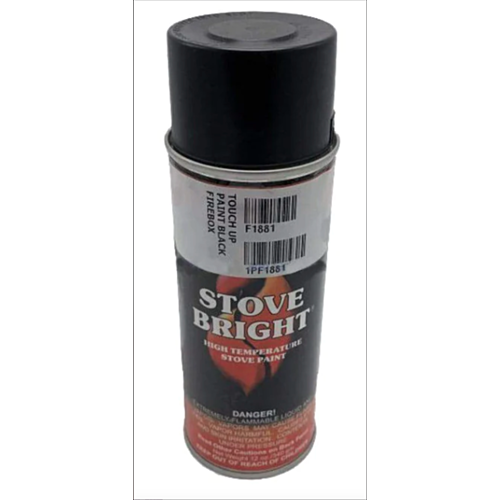 Superior F1881 Black Touch Up Paint for Firebox Interior