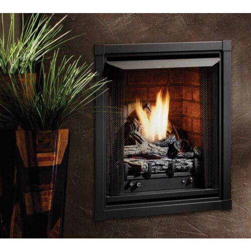 Kingsman ZVF24 Zero Clearance Vent Free Firebox 24 Inch Wide with Pull Screens