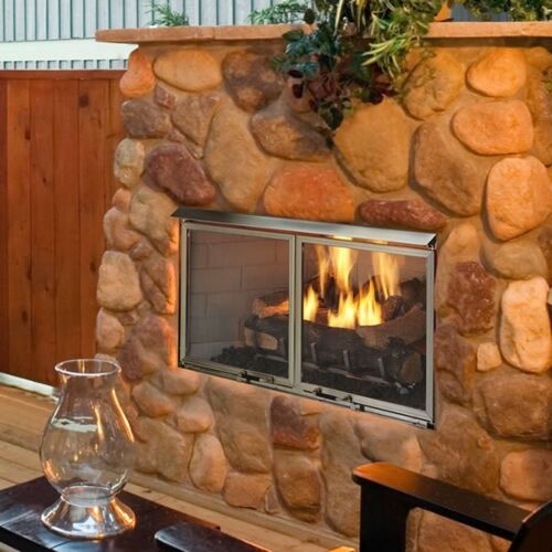 Majestic 42 Inch Villa Outdoor Gas Fireplace