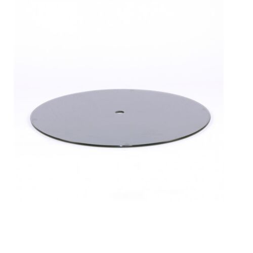 The Outdoor GreatRoom Company  12" Round Grey Glass Burner Cover
