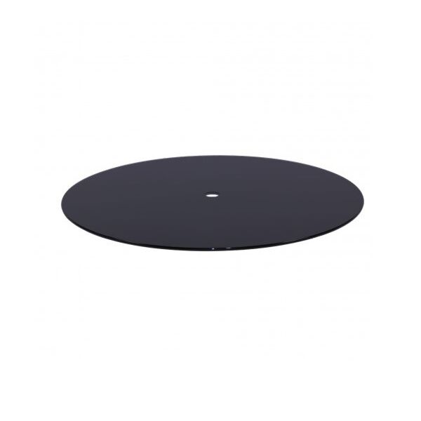 The Outdoor GreatRoom Company 20" Round Black Glass Burner Cover