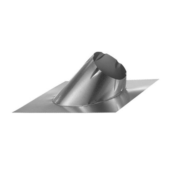 Duravent 7DT-F6L DuraTech Large Base Adjustable Roof Flashing 0/12-6/12