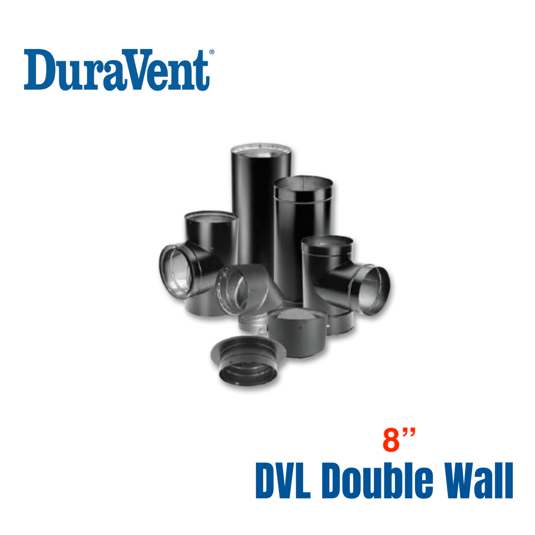 Duravent DVL-Double-Wall-8-Par DVL Double Wall 8"