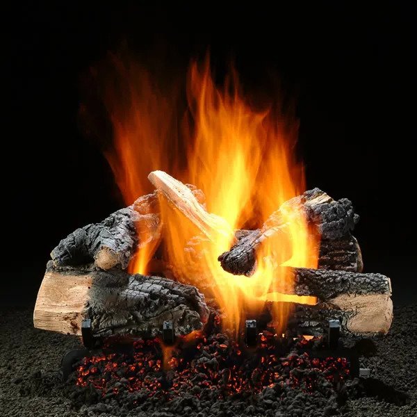 Hargrove Inferno Series See Through Vented Gas Log Set