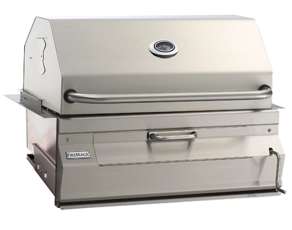 Legacy Built In Charcoal Grill with Smoker Hood