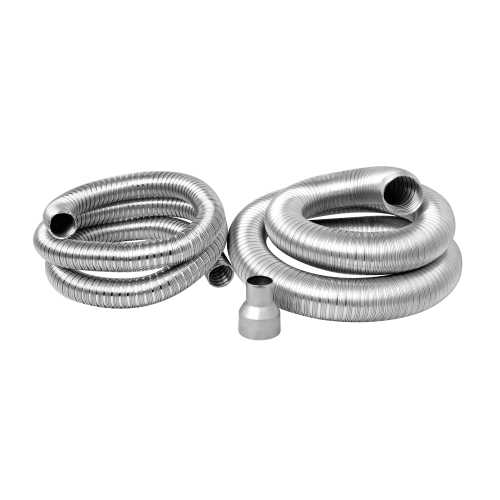 Vent kit 20ft.(1-2" & 1-3" double ply aluminum liner-inlet and exhaust & 2-3" to 2" reducer)