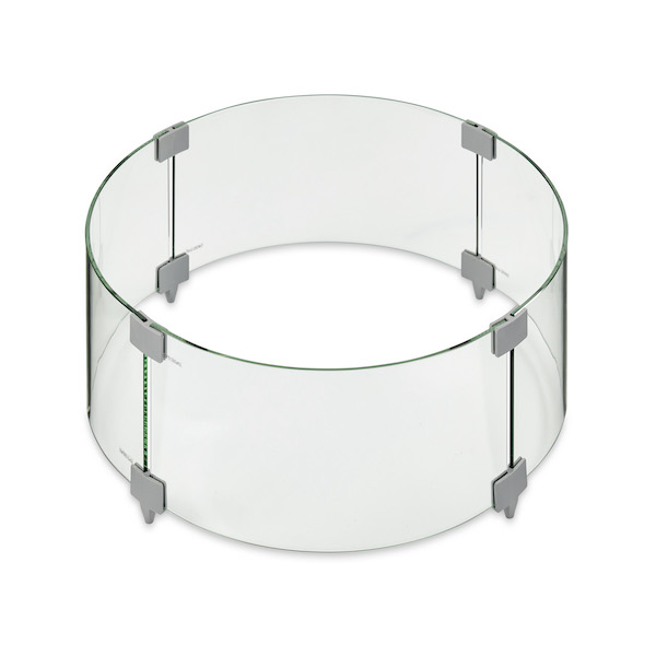 The Outdoor GreatRoom Company 25" Round Glass Wind Guard