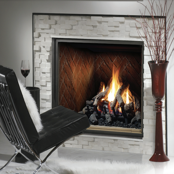 Kingsman HBZDV4736 Zero-Clearance Direct Vent Fireplace Heater
