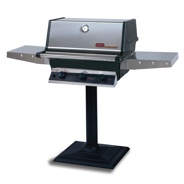 MHP Grills THRG2 Patio Post-Mount Hybrid Grill