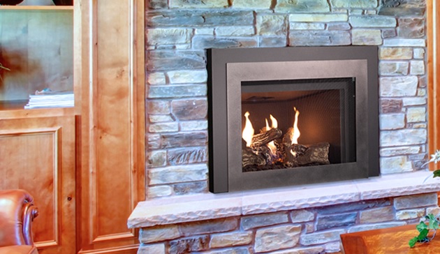 Ironstrike Bellevue Traditional Direct-Vent Gas Fireplace Insert