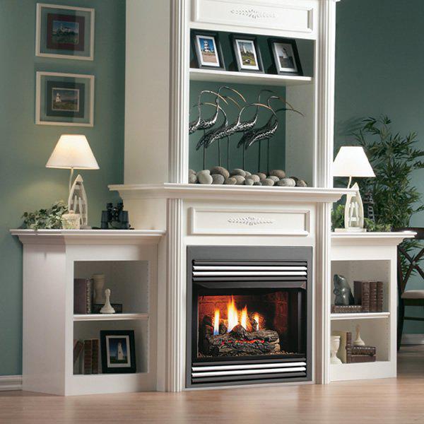 Kingsman ZVF33 Vent Free Zero Clearance Gas Fireplace - 33&quot;