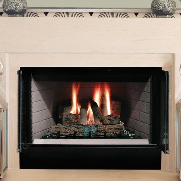 Majestic 36&quot; Sovereign Heat Circulating Wood Burning Fireplace