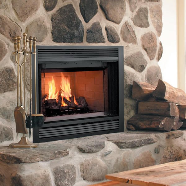 Majestic 36&quot; Sovereign Radiant Wood Burning Fireplace