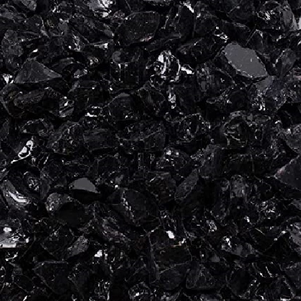 Crushed Glass - Black