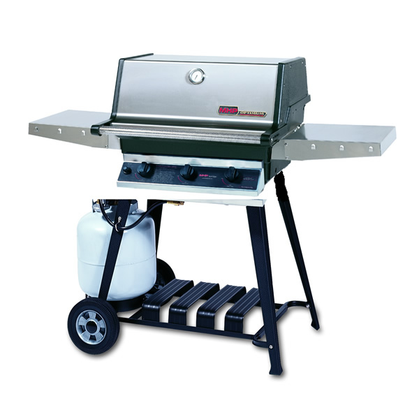 MHP Grills THRG2 Cart-Mount Natural Gas Hybrid Grill