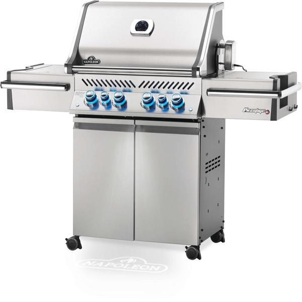 Napoleon Prestige PRO 500 Grill with Infrared Rear and Side Burners and Rotisserie Kit