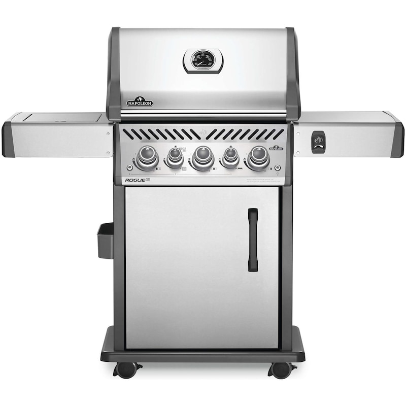 Napoleon Grill Rogue SE 425 RSIB Gas Grill with Infrared Rear and Side Burners - Stainless Steel
