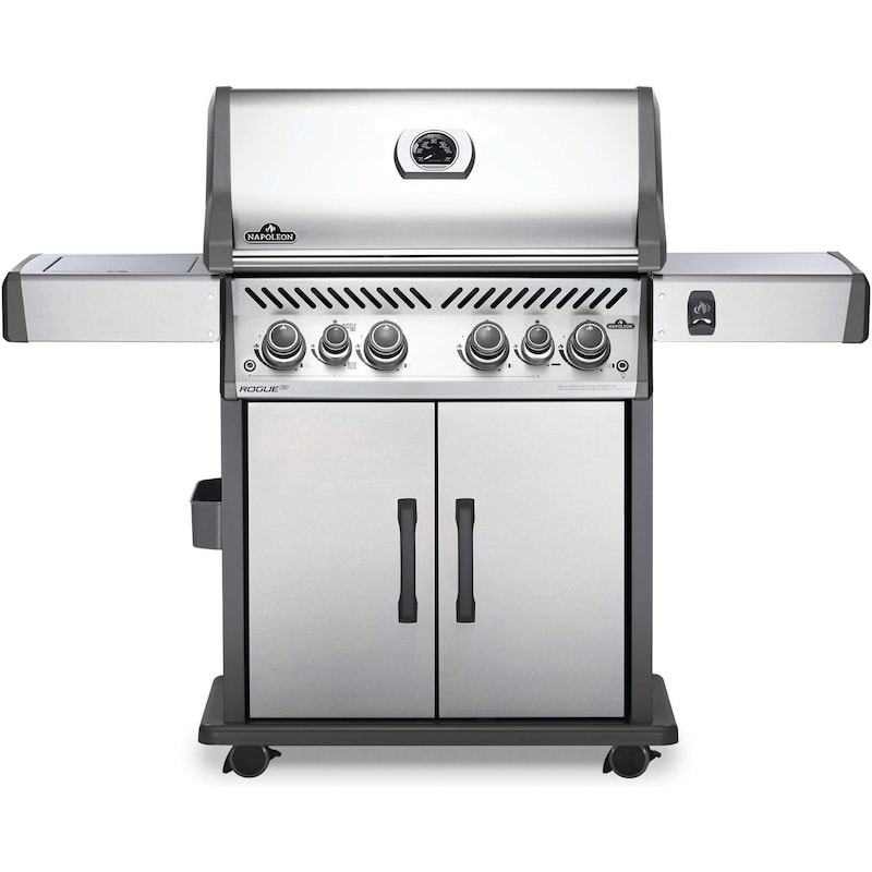 Napoleon Rogue SE 525 RSIB Gas Grill with Infrared RearandSide Burners - Stainless Steel
