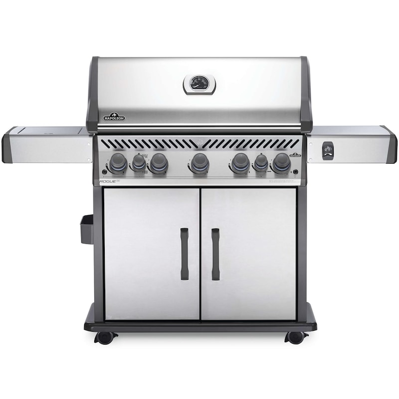 Napoleon Grill Rogue SE 625 RSIB Gas Grill with Infrared Rear and Side Burners - Stainless Steel