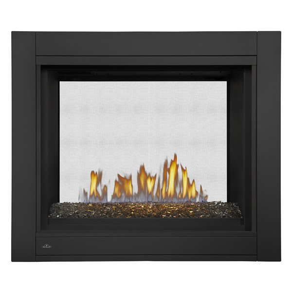 Napoleon BHD4STG Ascent See Through DV Gas Fireplace w/Fire Glass