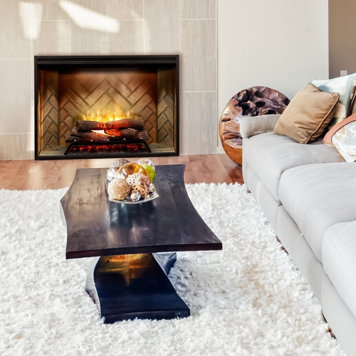 Revillusion Built-In Electric Fireplace - 42" - Electric