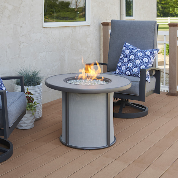 Stonefire Round Gas Fire Pit Table, Can You Convert A Natural Gas Fire Pit To Propane