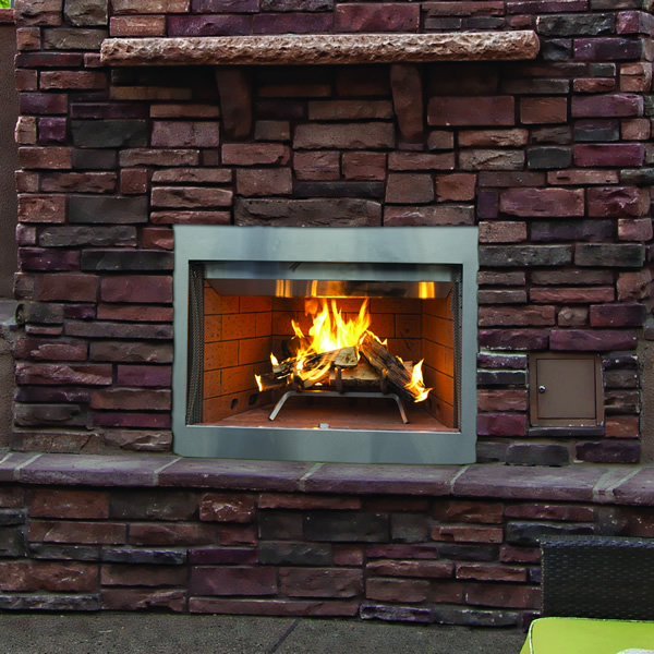 Superior WRE3036 Wood Burning Outdoor Fireplace 36"